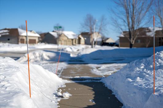 snow marking